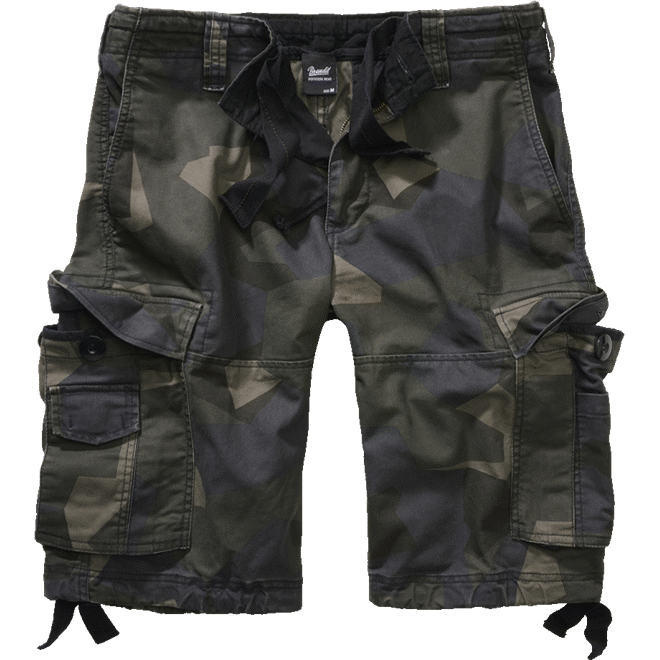 Brandit Kalhoty krátké Vintage Classic Shorts švédská M90 darkcamo XXL