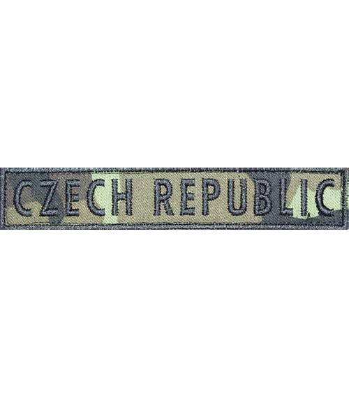 Nášivka: CZECH REPUBLIC [jmenovka]