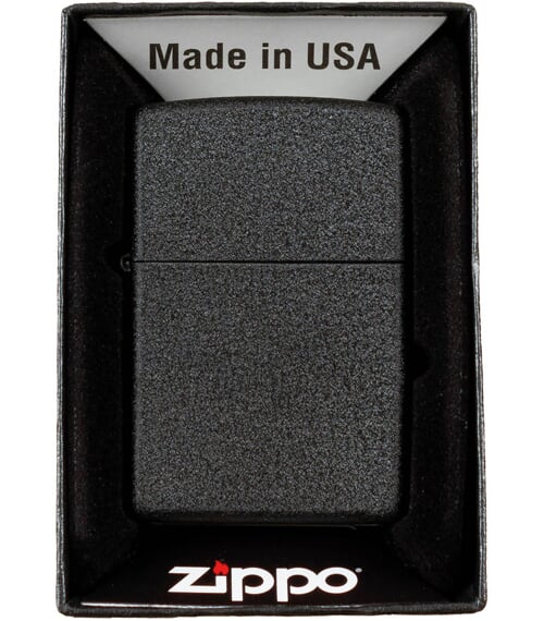 Zapalovač benzinový ZIPPO black crackle