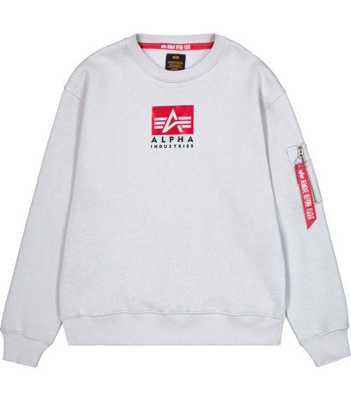 Svetr Alpha Satin Logo Sweater